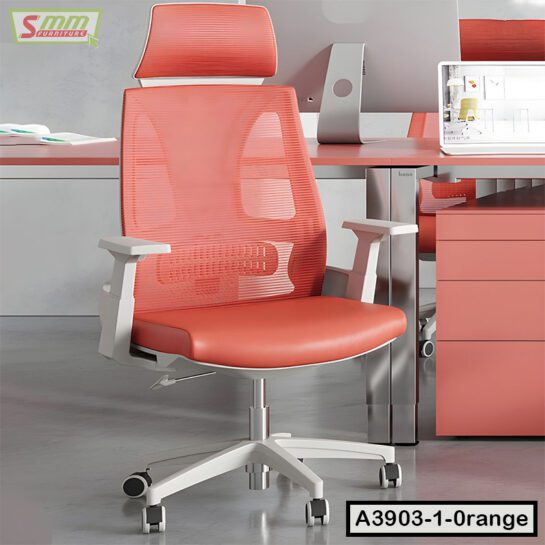 Orthopedic Office Chair With Headrest | A3903-1-0range