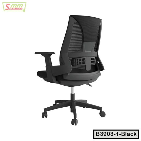 Low Back Office Chair | B3903-1-Black