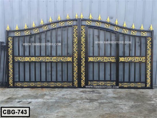 Simple Design Iron Main Gate For House (743)
