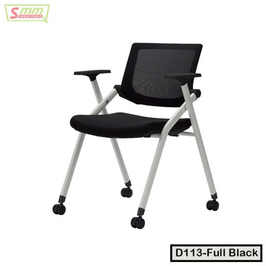 Foldable Training Chair | D113-Full Black