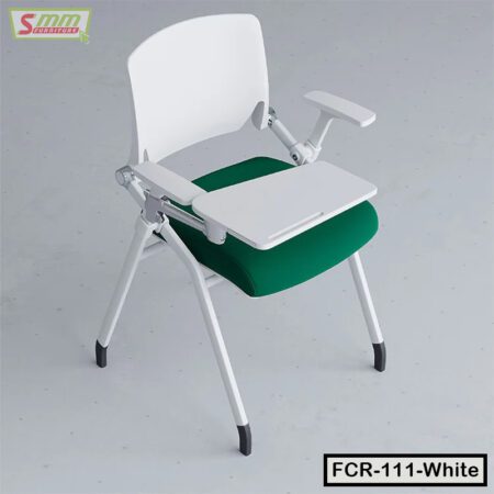 Writing Board Folding Back Conference Room Meeting Chair | FCR-111-White
