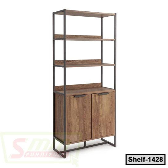 Living Room Display Cabinet | Bedroom Cabinet | Kitchen Cabinet | Storage Rack for Home & Office (Shelf-1428)