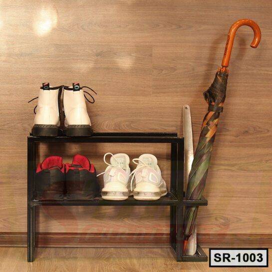 Modern Shoe Rack, Entryway Shoe Organization, Small Shoe Rack SR1003