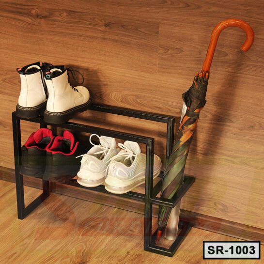 Modern Shoe Rack, Entryway Shoe Organization, Small Shoe Rack SR1003