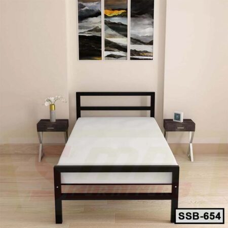 Simple Design Steel Bed SSB654