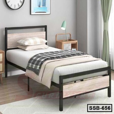 Modern Design Single Steel Bed SSB656