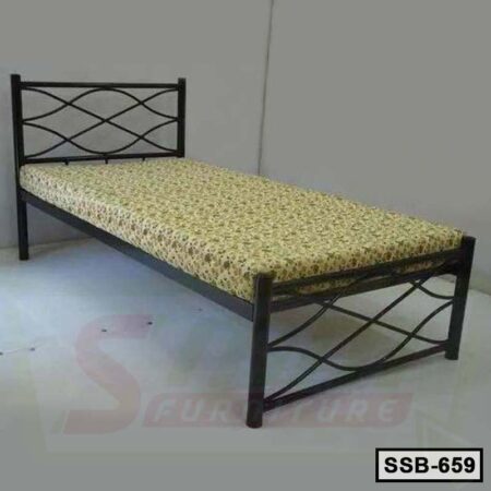 New Design Single Steel Bed SSB659