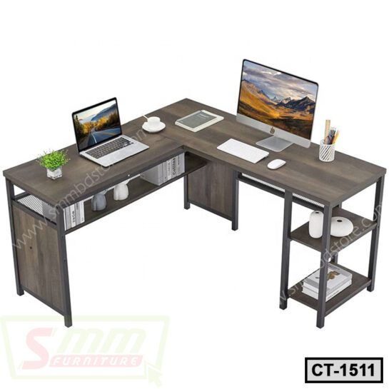 High Quality Executive Desk | L Shaped Computer Table (CT-1511)