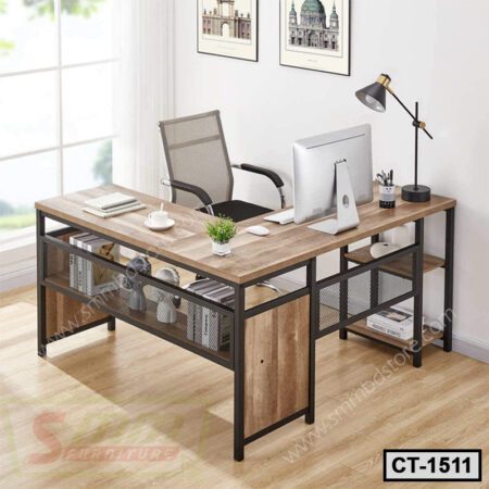 High Quality Executive Desk | L Shaped Computer Table (CT-1511)