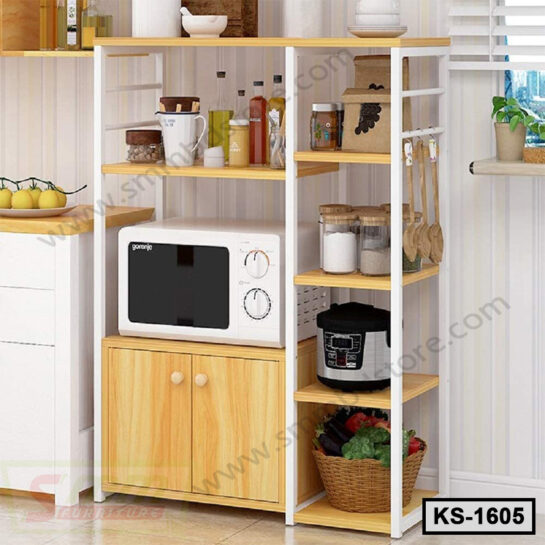 Home Kitchen Storage Cabinet Shelf Organizer (KS-1605)