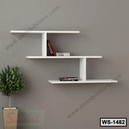 Wall Mounted Modern Bookcase Display Unit (WS-1482)