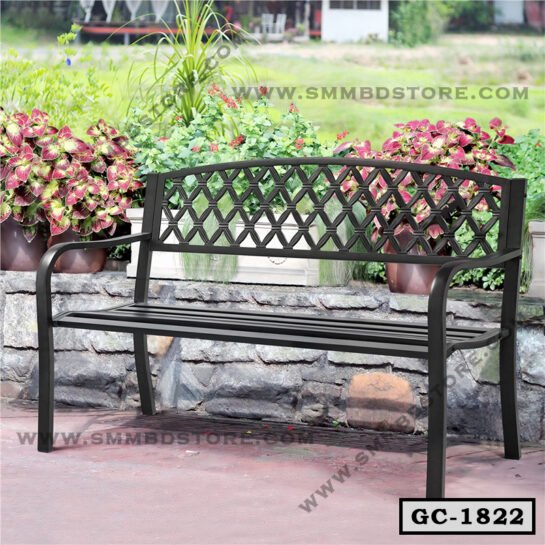Outdoor Durable Metal Garden Bench GC-1822