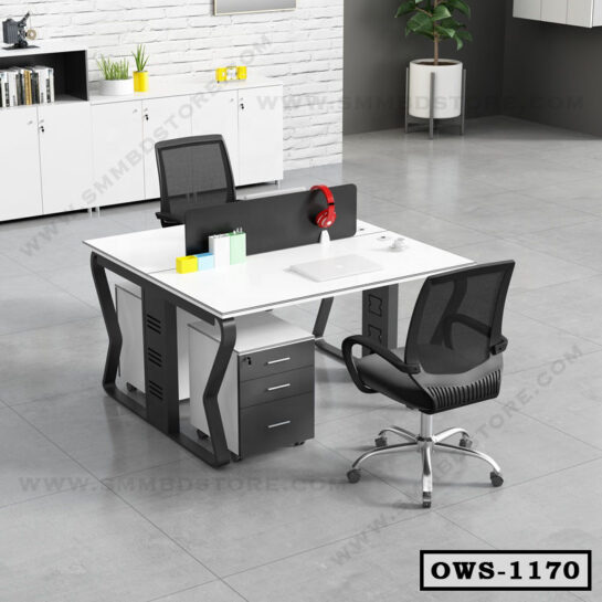 S Shaped Staff Workstation Desk OWS-1170