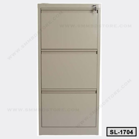 3 Drawer Large Storage Steel Cabinet with Lock SL-1704