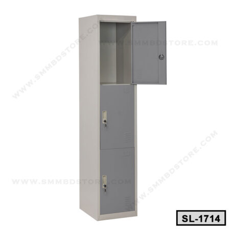 3 Door Metal Locker Cabinet SL-1714