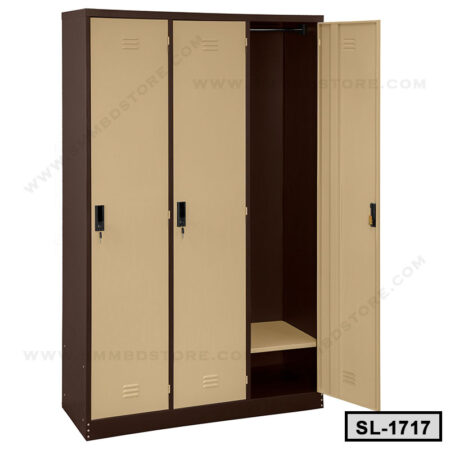 3 Door Steel Locker Cabinet Price in Bangladesh SL-1717