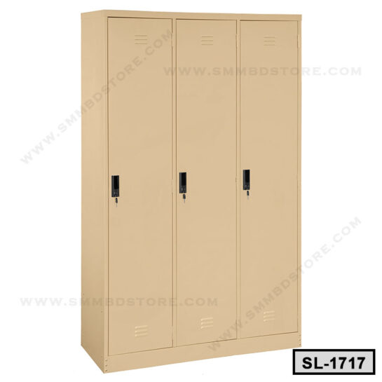 3 Door Steel Locker Cabinet Price in Bangladesh SL-1717