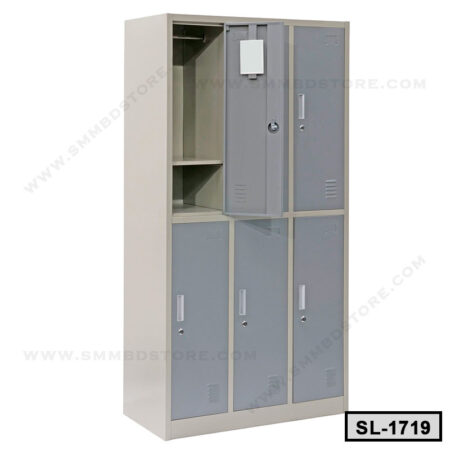 6 Door Steel Locker Cabinet Price SL-1719