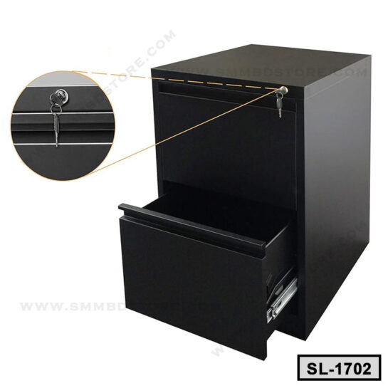 2 Drawer Heavy Duty Steel Cabinet Storage SL-1702