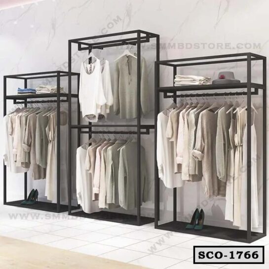 Clothing Store Display Rack Floor Type SCO-1766